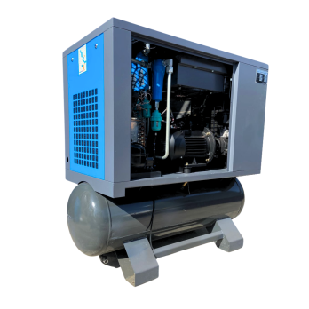 COMPRESOR TORNILLO COMPACTO 10 HP, INCLUYE SECADOR DE AIRE, ACUMULADOR Y FILTROS DE LINEA PARA TRATAMIENTO DE AIRE